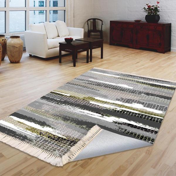 Milano Yıkanabilir Dekoratif Halı Kaymaz Taban | 8mm | MLN-HS406-1