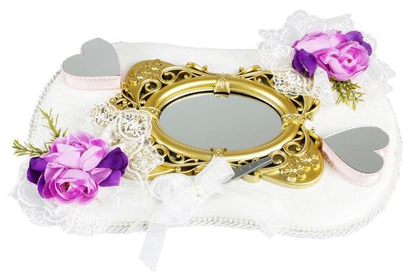 Prenses Söz Nişan Nikah Yüzük Tepsisi Seti | NSN-0014