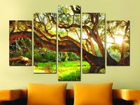 5 Parça Tablo - Dev Ağaç Orman 5 Parça Tablo - Dev Ağaç Orman