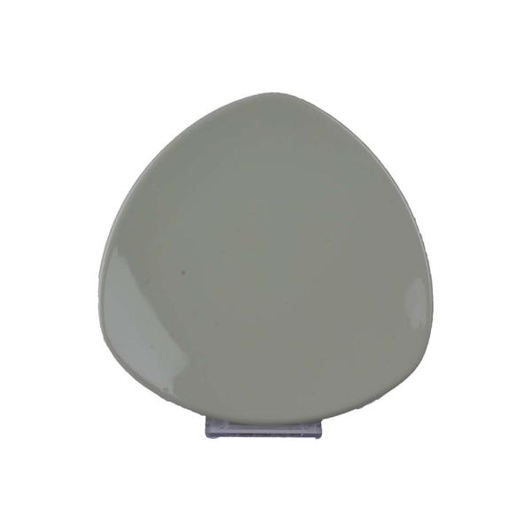 Nil Yeşili Tabak Üçgen Pasta 6 Adet 21 CM | Keramika