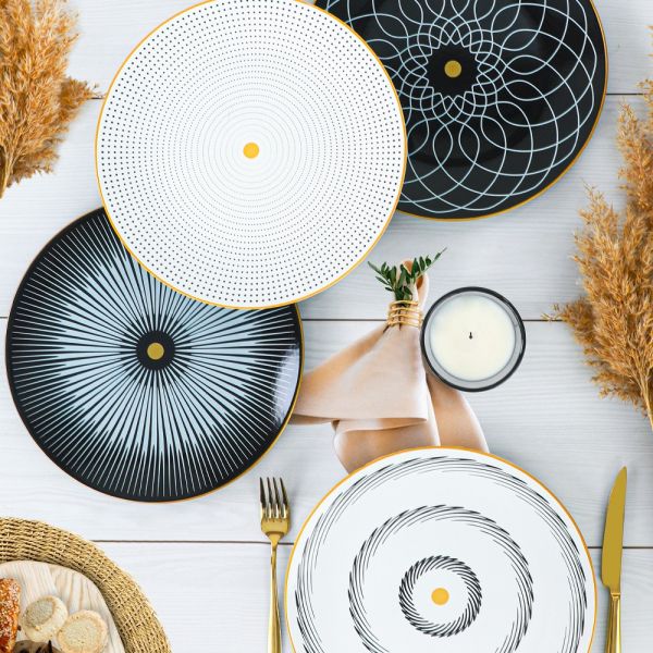 Nova Servis Tabağı 25 Cm 4 Adet | Keramika