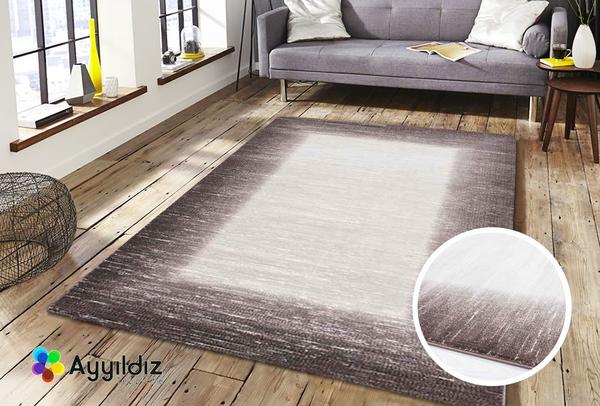 Ayyildiz Toscana Halı 100% PP Heatset Lurex 12mm 2500gr | Kahverengi | 3160Brown