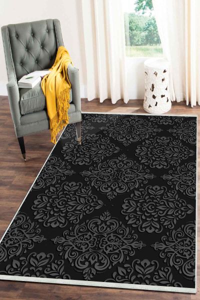 Birkilim Yıkanabilir Dekoratif Halı İpeksi Kaymaz Taban | MLN-IP-SD-157