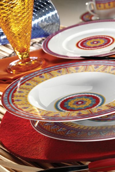 Kütahya Porselen 8661 Desen 24 Parça Yemek Seti