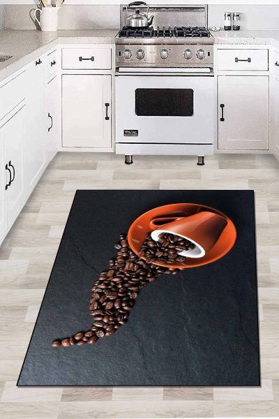 Birkilim Yıkanabilir İpeksi Kaymaz Taban Mutfak Halısı | MLN-IP-HT-1551