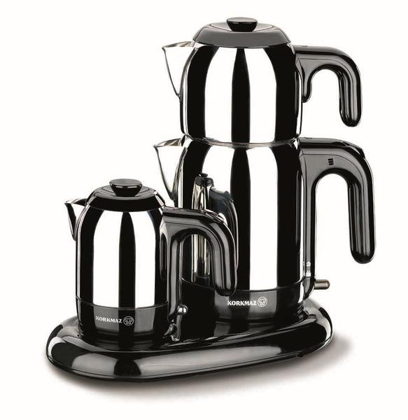Korkmaz Mia Elektrikli Çay ve Kahve Makinesi | Siyah | A353
