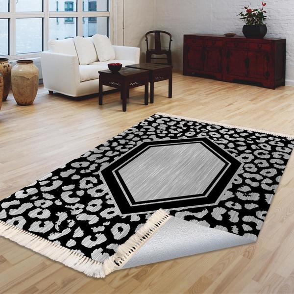 Milano Yıkanabilir Dekoratif Halı Kaymaz Taban | 8mm | MLN-DOT-HT859