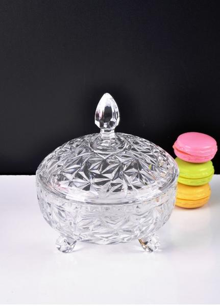 Bayev Short Footed Glass Sugar Bowl - 400523