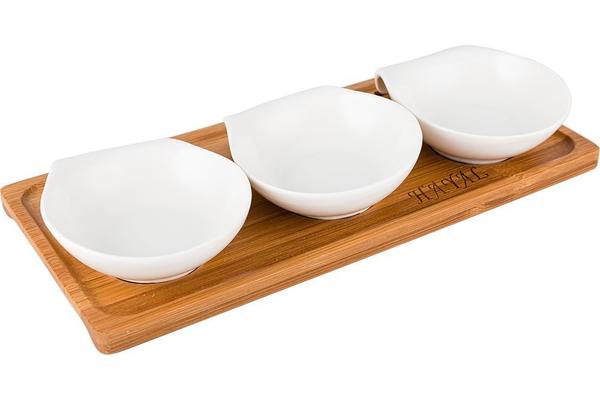 Hayal | Kase Seti | 4 Parça | Fine Porselen | Bambu | By-alz-p180190