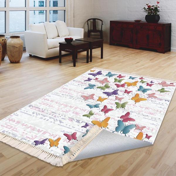 Milano Yıkanabilir Dekoratif Halı Kaymaz Taban | 8mm | MLN-HS184-1