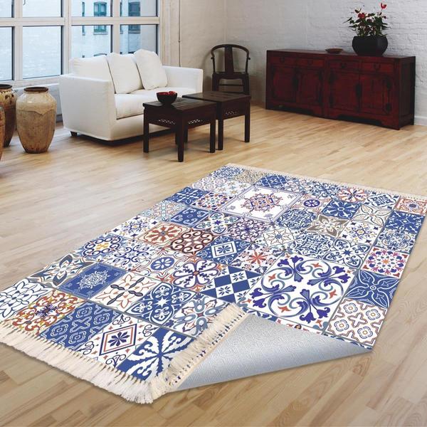 Milano Yıkanabilir Dekoratif Halı Kaymaz Taban | 8mm | MLN-HS301-1