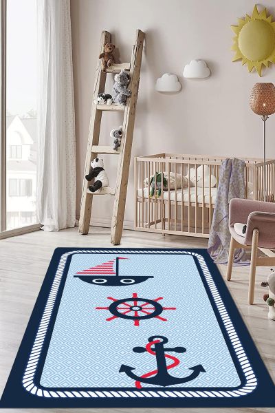 Birkilim Yıkanabilir Dekoratif Halı İpeksi Kaymaz Taban | MLN-IP-HP-790