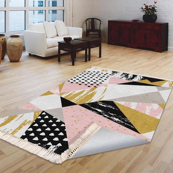 Milano Yıkanabilir Dekoratif Halı Kaymaz Taban | 8mm | MLN-HS232-1