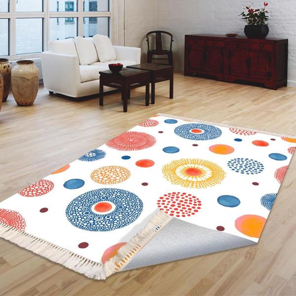 Milano Yıkanabilir Dekoratif Halı Kaymaz Taban | 8mm | MLN-HS491-1