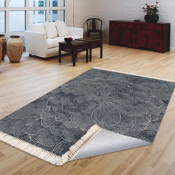 Milano Yıkanabilir Dekoratif Halı Kaymaz Taban | 8mm | MLN-DOT-HT254