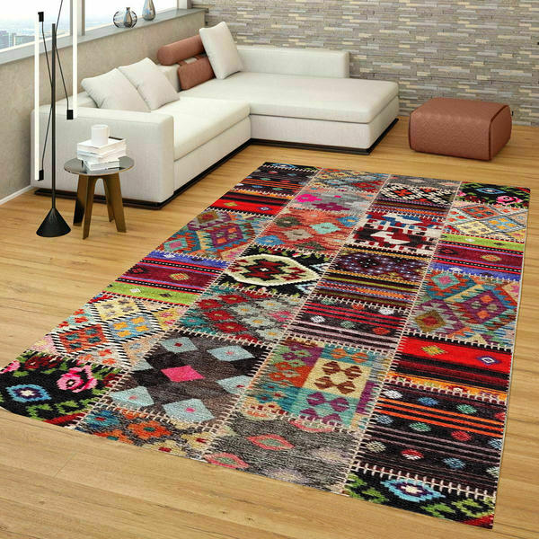 Kozzy Home Tapis de sol lavable et antidérapant Rfe6524 80x150