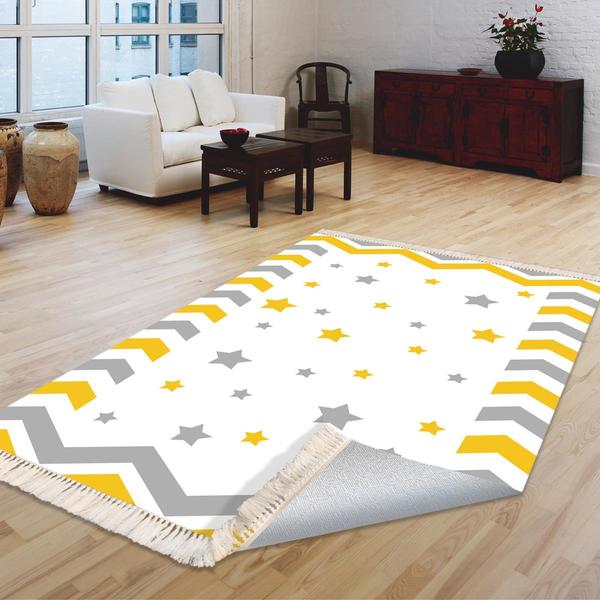 Milano Yıkanabilir Dekoratif Halı Kaymaz Taban | 8mm | MLN-DOT-HT917