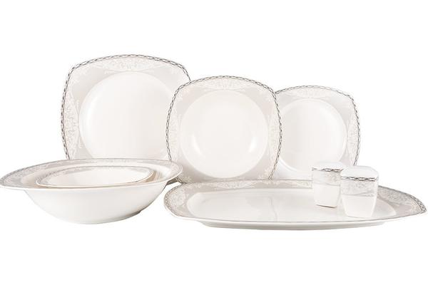 Seranova Almira Yemek Seti | Porselen | 28 Parça | 6 Kişilik | MCK-0020