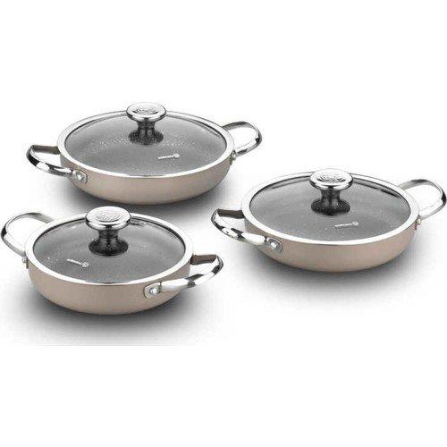 Korkmaz Zeta Omlet Takımı | 6 Parça | Bej | A1356