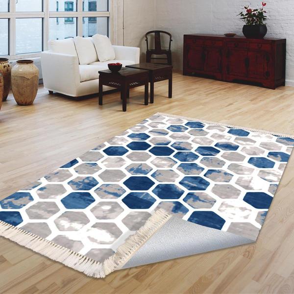 Milano Yıkanabilir Dekoratif Halı Kaymaz Taban | 8mm | MLN-HS214-1