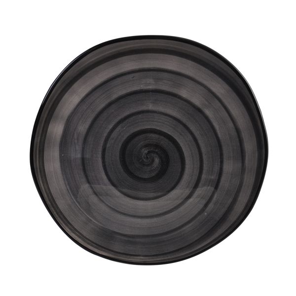 İpek | Helezon Füme Servis Tabağı 32 Cm