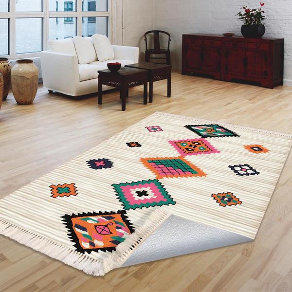 Milano Yıkanabilir Dekoratif Halı Kaymaz Taban | 8mm | MLN-HK142-1