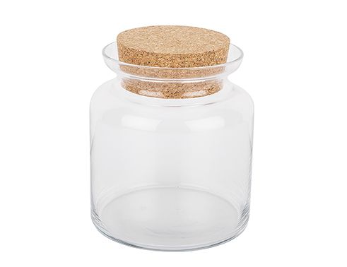 Tantitoni | Mantar Kapaklı Cam Kavanoz 1085 ml