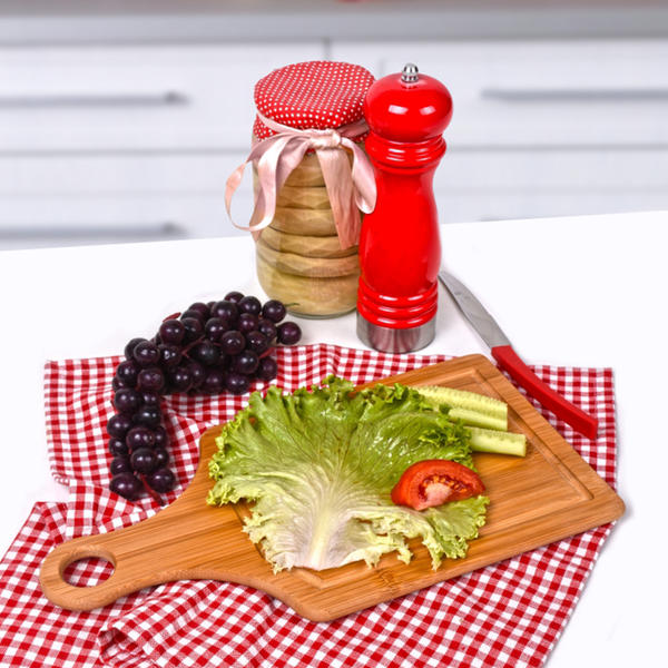 Petite planche de service / planche à découper avec poignée TVL-7509 | Tivoli