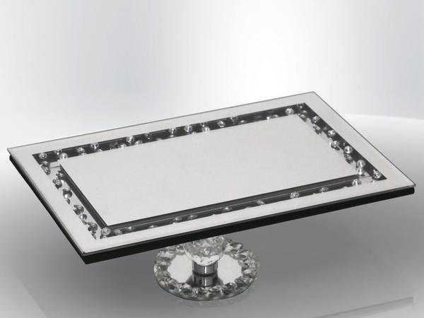 Dematex Kristal Dekoratif Servis Tepsisi | 30x20x12cm | DTX-DMT-8