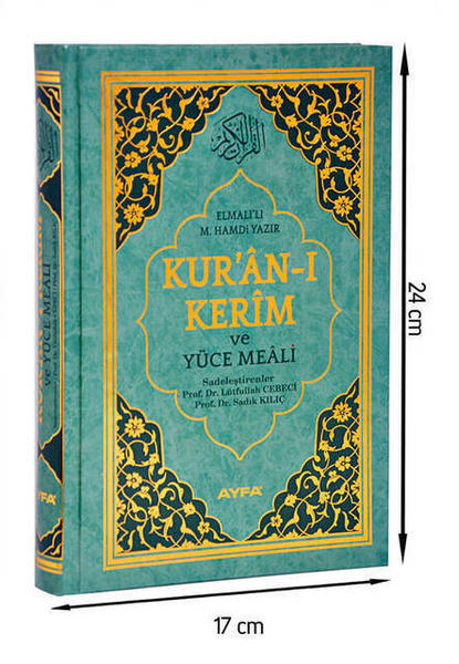 Kuranı Kerim ve Yüce Meali - Arapça ve Meal - Orta Boy - Ayfa Yayınevi - Bilgisayar Hatlı