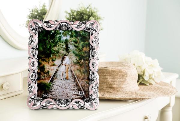 Dematex Resim Çerçevesi Dört Köşe Pembe | 20x25 cm