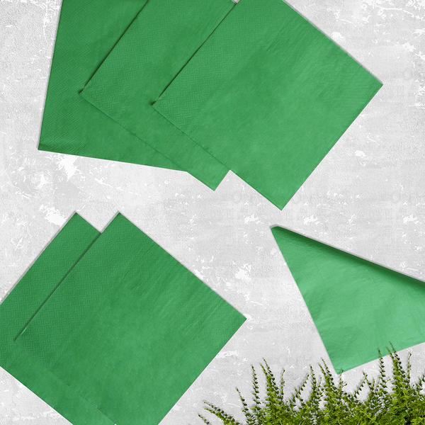 Yeşil Kağıt Peçete 20'li 33x33 Cm | K+