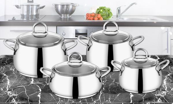 Akasya 8 Prç Tencere Seti