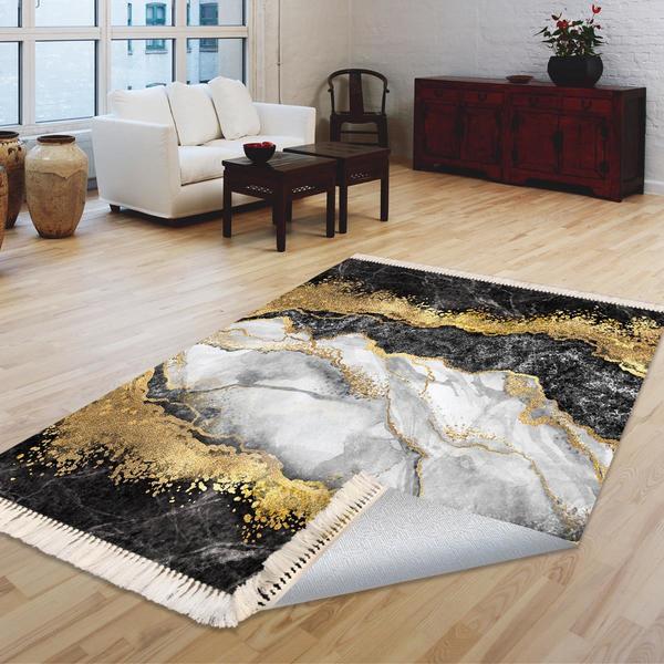 Milano Yıkanabilir Dekoratif Halı Kaymaz Taban | 8mm | MLN-DOT-HT316