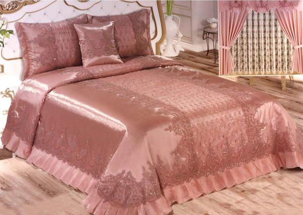 Estima Ela Pudra Lüks Tül Yatak Odası Takımı