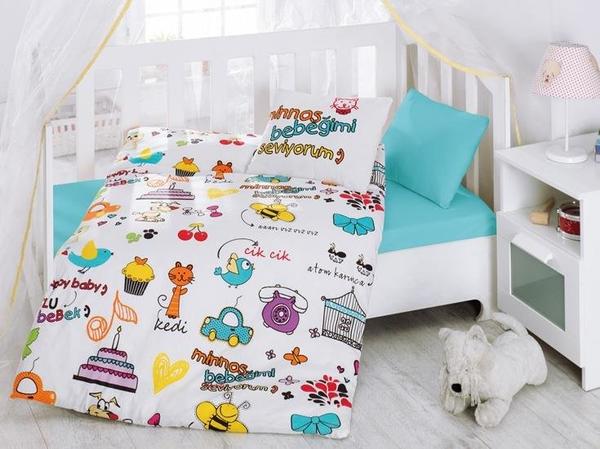 Cotton Box Happy Child 4 Parça Çocuk Nevresim Takımı | 2986