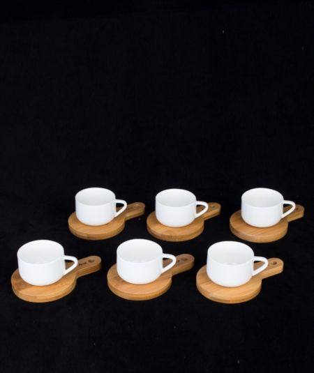 Acar | 6-Personen-Becherset mit Bambus-Präsentation