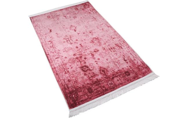 Siela Yıkanabilen Halı | Pembe | E102-Rose