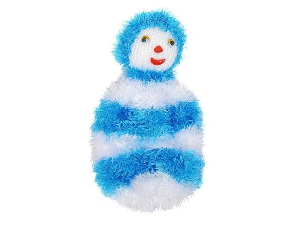 Glatter handgefertigter gestrickter Taschenhalter Türkis