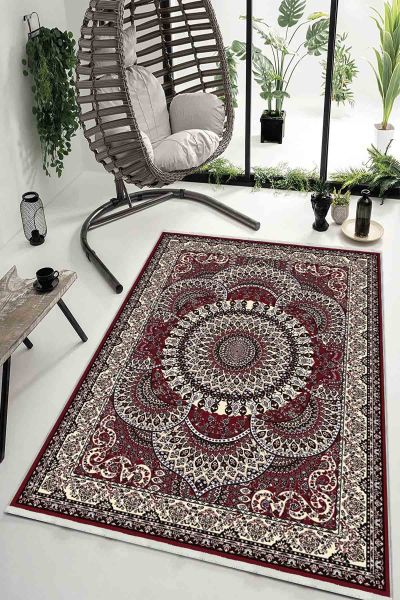 Birkilim Yıkanabilir Dekoratif Halı İpeksi Kaymaz Taban | MLN-IP-HK-080