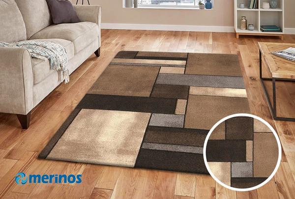 Merinos Brilliance Halı Dikdörtgen Desenli | Bej | 661-71-Beige