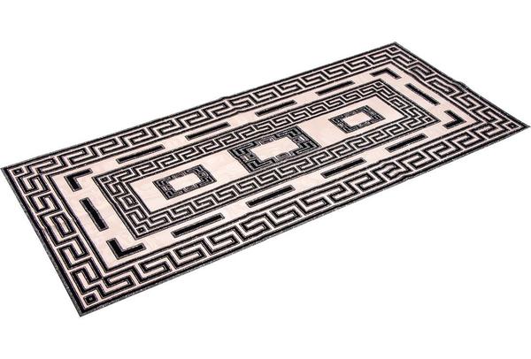 Almina Danteel Home Masa Örtüsü 42x94 cm | Siyah/Blush | AL-TL-56