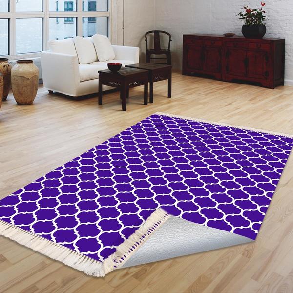 Milano Yıkanabilir Dekoratif Halı Kaymaz Taban | 8mm | MLN-DOT-HT550