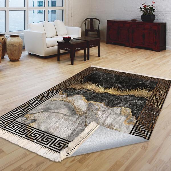 Milano Yıkanabilir Dekoratif Halı Kaymaz Taban | 8mm | MLN-HY-1294