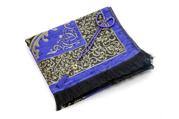 مسبحة صلاة الشنيل العثمانية الفاخرة مع هدية أرجوانية