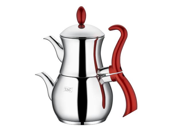 Taç İlkdem Çaydanlık 2 Litre Gümüş | Pembe | TAC-5027