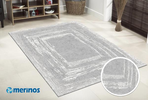 Merinos | Tresor | Teppich | Grau | Polyacryl | 19936-95-Grey