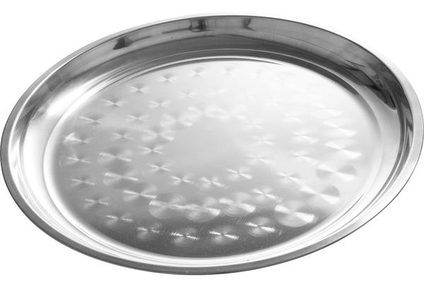 Dekonaz Alüminyum Çay Servis Tepsisi Sini | 45 cm