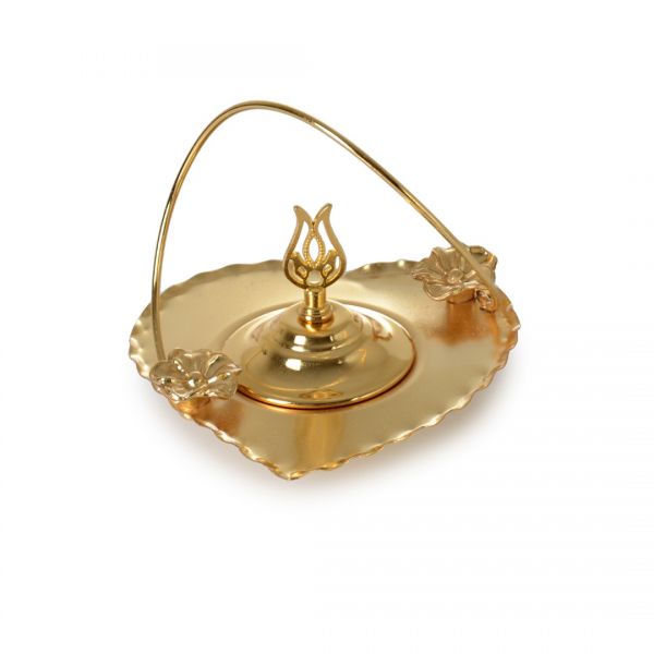 GOLDEN HEART TURKISH DELIGHT HOLDER | SILK-BSR009