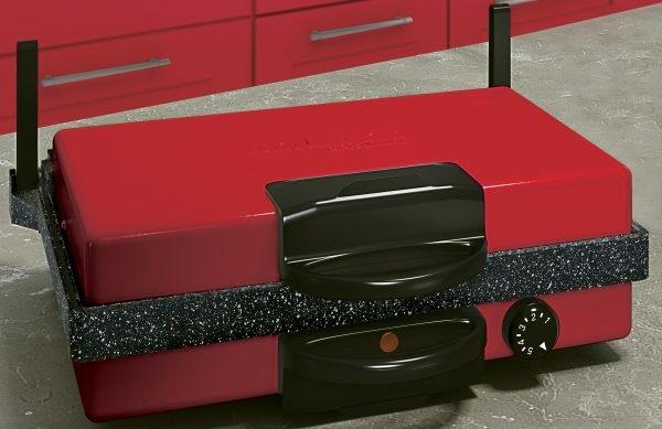 Dekonaz Lahmacun / Izgara Multigrill + Şiş Takımı | Kırmızı